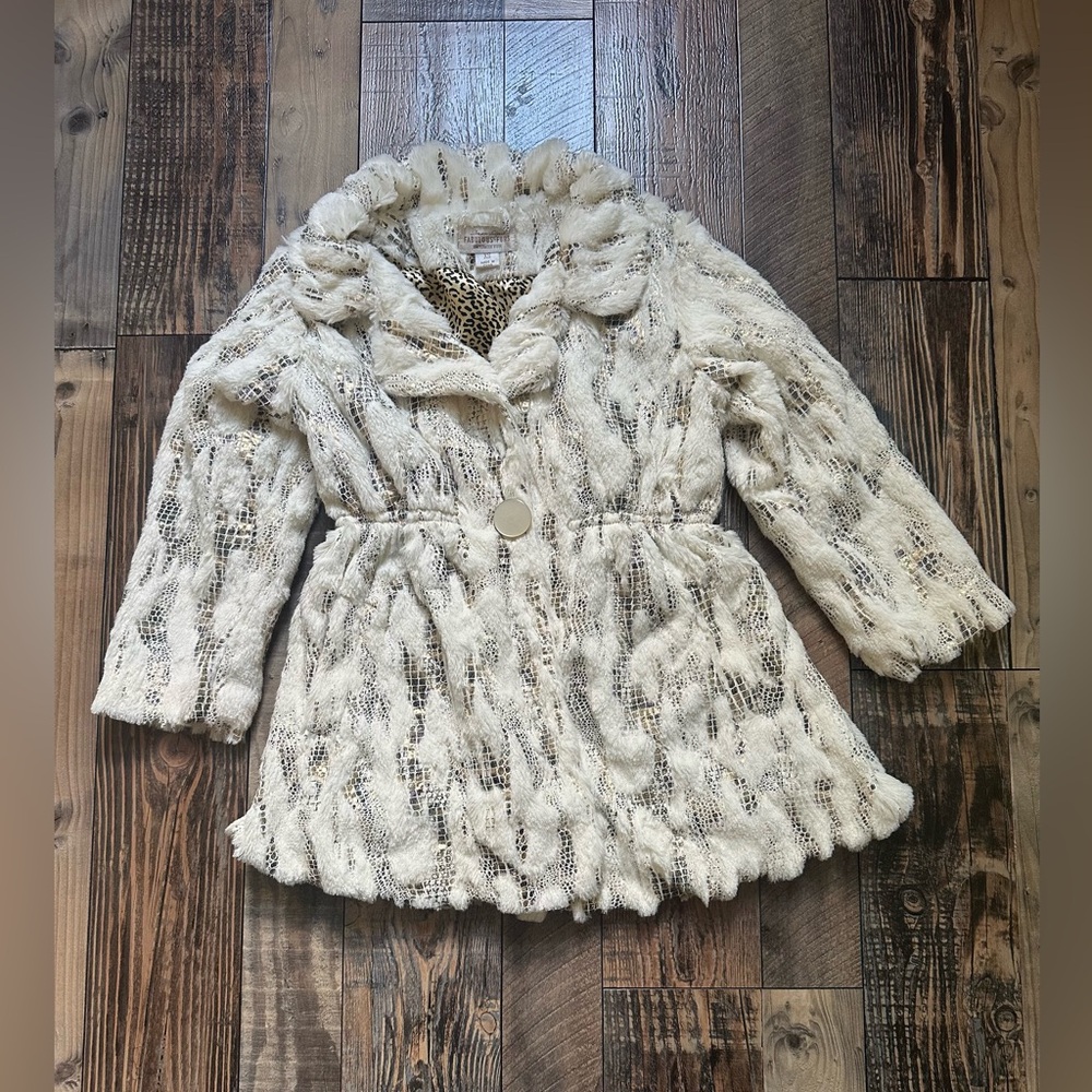 Fabulous Furs Faux Fur Girls Size XS